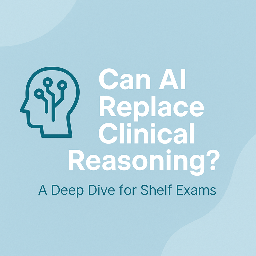 🤖 Can AI Replace Clinical Reasoning? A Deep Dive for Shelf Exams - MedScoreMax