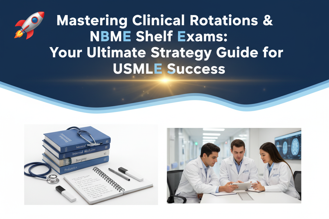 Mastering Clinical Rotations & NBME Shelf Exams: Your Ultimate Strategy Guide for USMLE Success