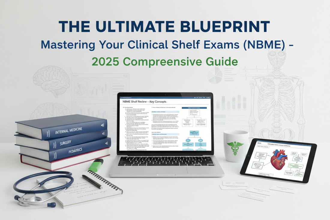 The Ultimate Blueprint: Mastering Your Clinical Shelf Exams (NBME) – 2025 Comprehensive Guide"