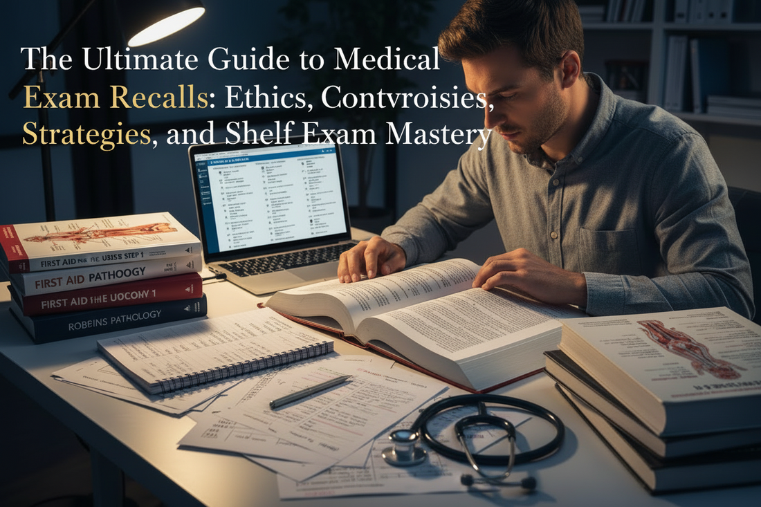 The Ultimate Guide to Medical Exam Recalls: Ethics, Controversies, Strategies, and Shelf Exam Mastery